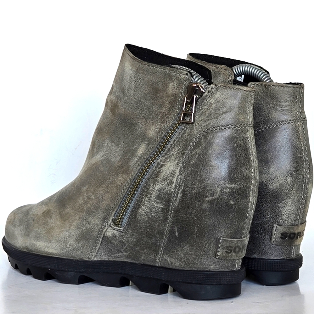 Sorel Joan Of Arctic Wedge II Zip Booties 8 - Picture 4 of 7